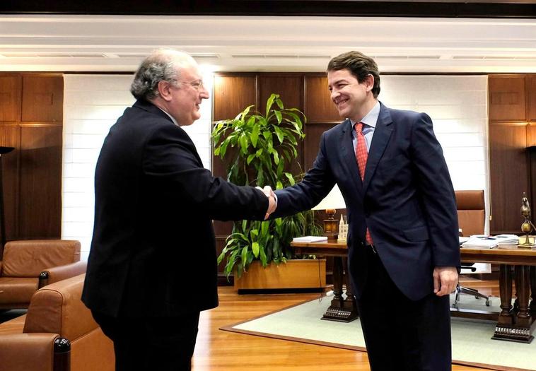 Enrique Cabero y Alfonso Fernández Mañueco.