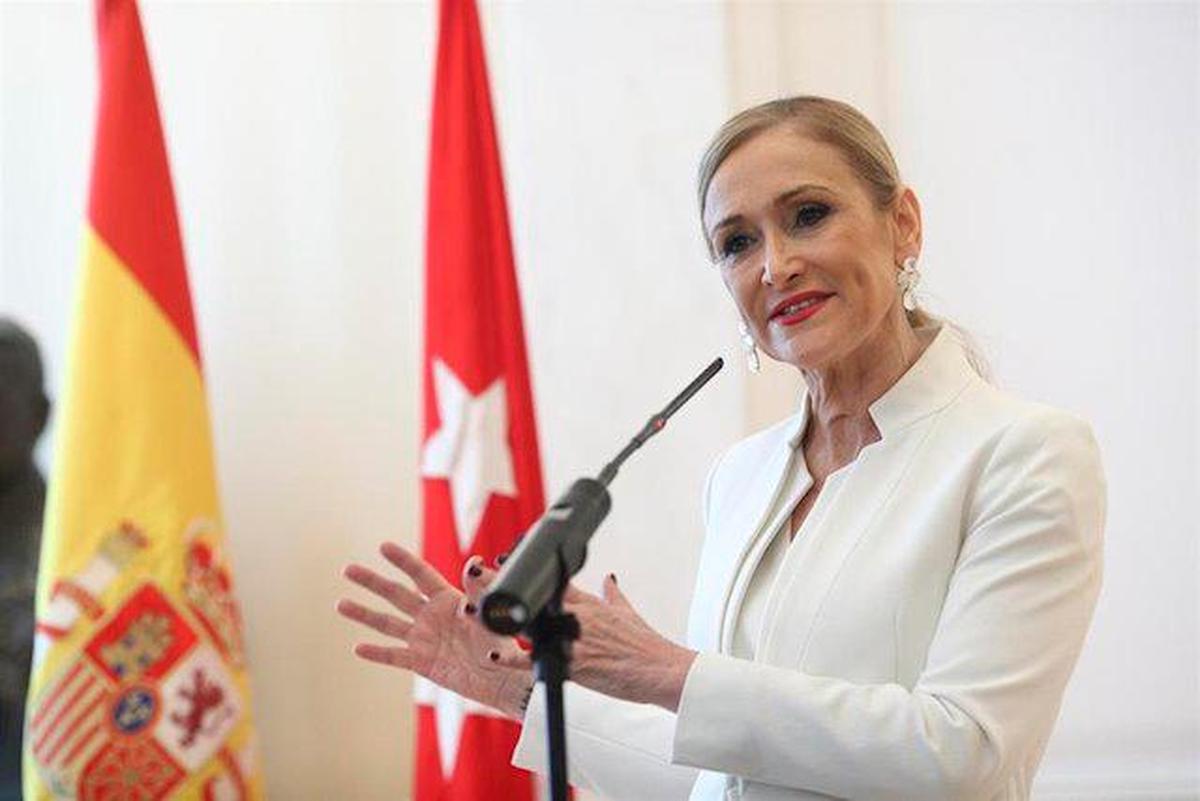 La expresidenta de la Comunidad de Madrid, Cristina Cifuentes.