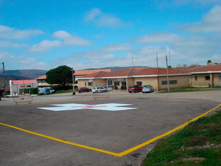 Imagen del centro de salud de Linares de Riofrío.