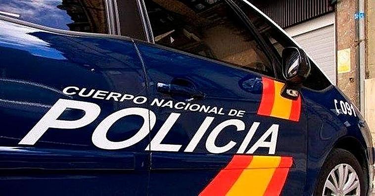 Vehículo del Cuerpo Nacional de Policía.