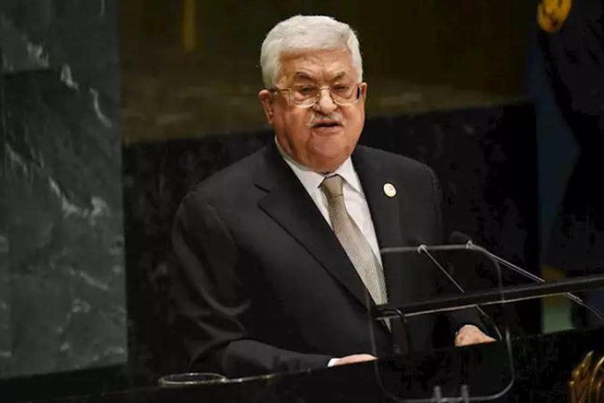 Presidente de la Autoridad Palestina, Mahmud Abbas.