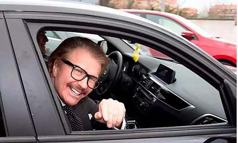 Edmundo Arrocet acude a hacerse las pruebas de paternidad.