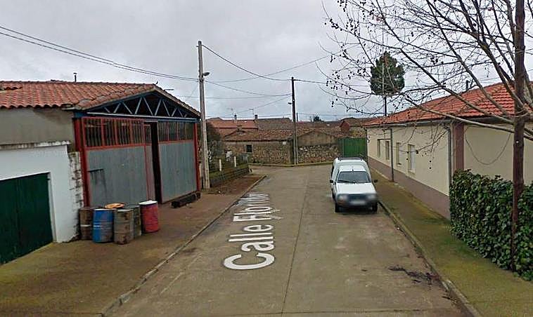 Calle Florida, donde se registró el incendio.