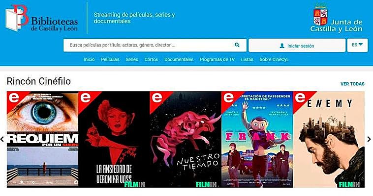 Imagen del servicio de CineCyL.