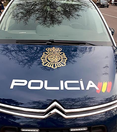 Coche de la Policía Nacional.