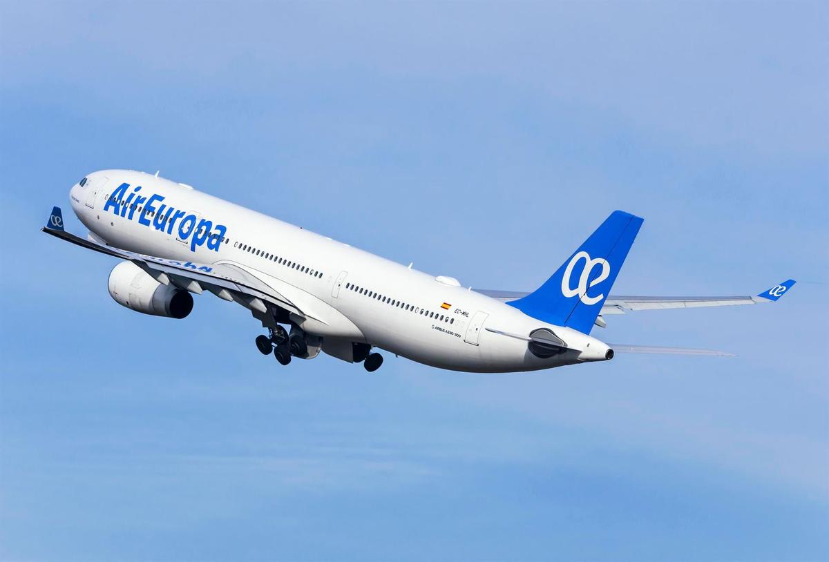 Avión de Air Europa.