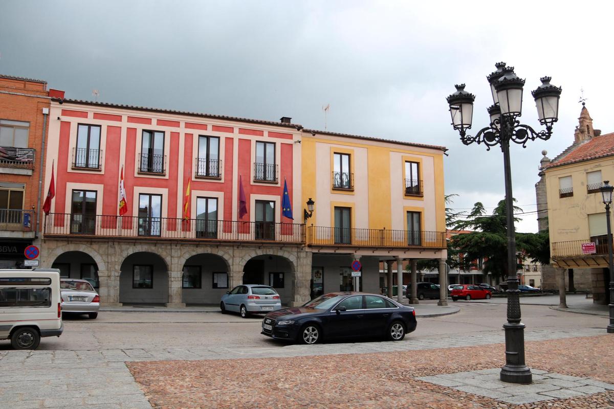 El Ayuntamiento de Peñaranda de Bracamonte.