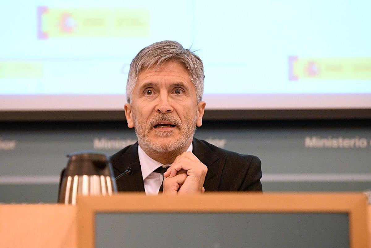 El ministro del Interior, Fernando Grande-Marlaska.