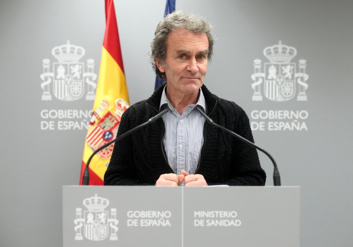 Fernando Simón, director del Centro de Coordinación de Alertas y Emergencias Sanitarias.