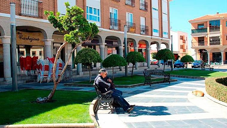 Imagen de archivo del entorno de la plaza de la Constitución.