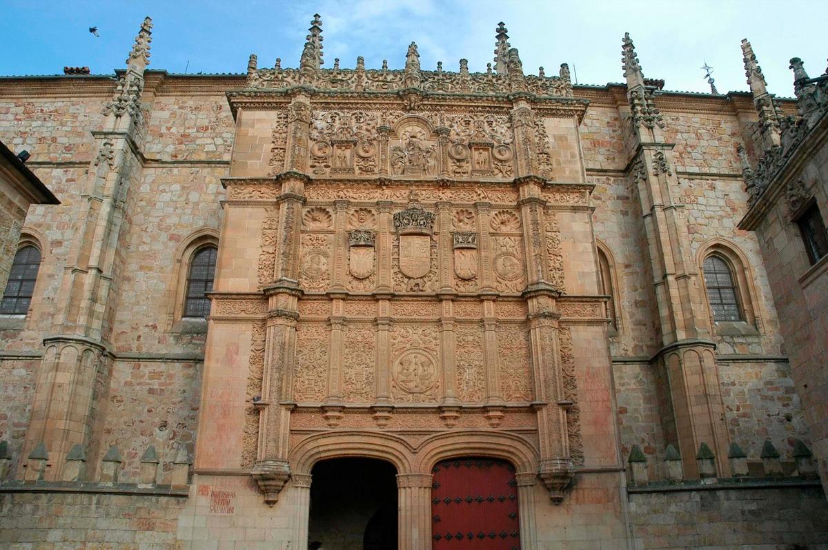 Fachada de la Universidad de Salamanca