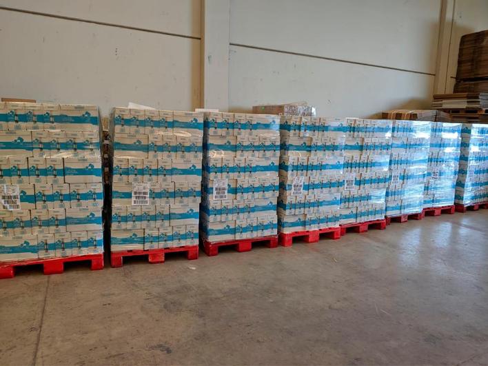 Mercadona entrega al Banco de Alimentos de Salamanca 7 toneladas de leche