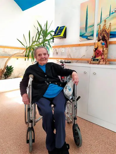 Tomasa Criado, centenaria salmantina: “He cumplido 102 años tranquila en la residencia”