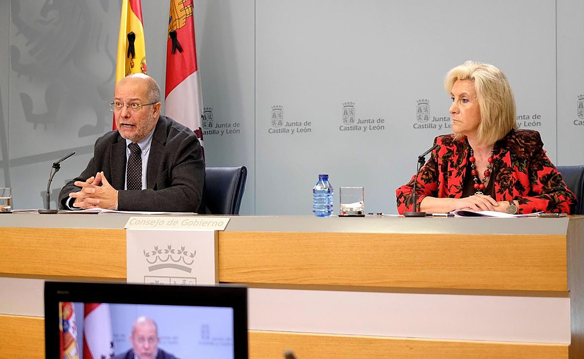 Francisco Igea y Verónica Casado.