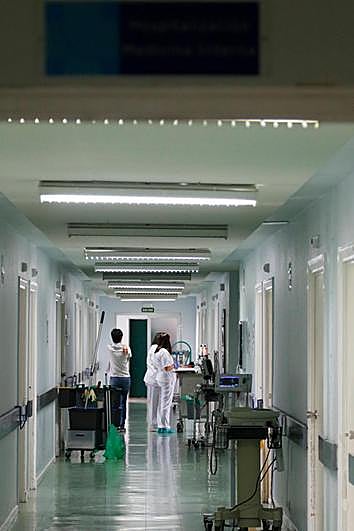 Imagen de archivo de una planta de hospitalización del Clínico.