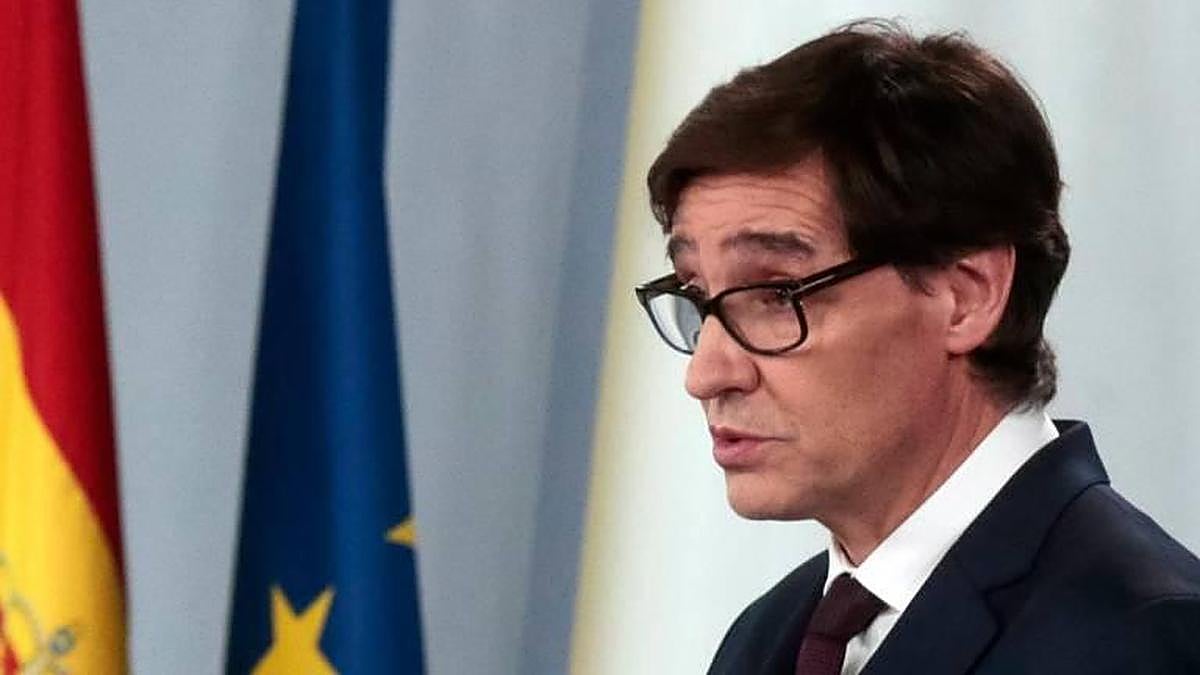 El ministro de Sanidad, Salvador Illa.