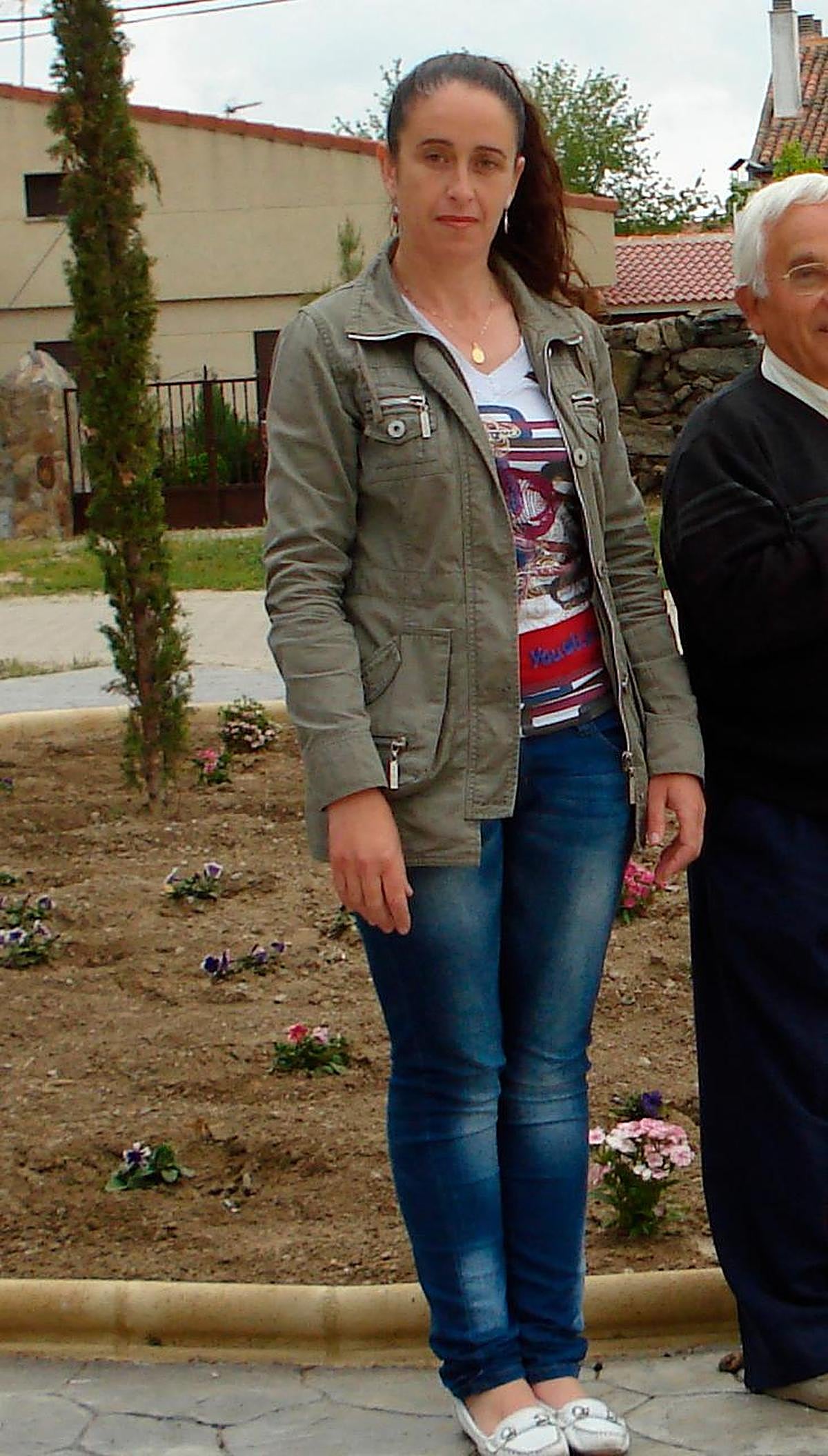 Maribel Díaz tiene un cebadero en Gallegos de Solmirón