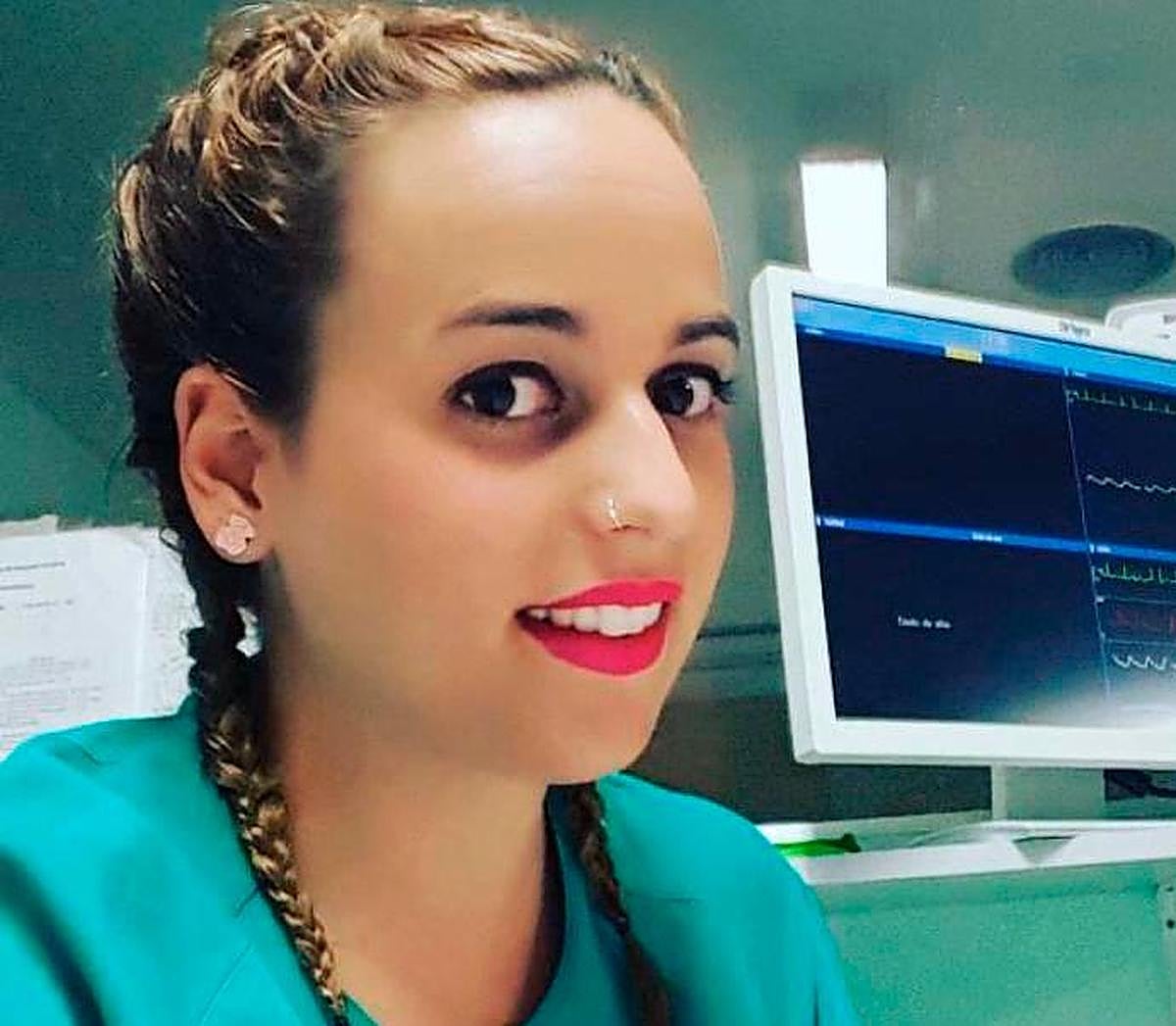 Rosalía Frades es enfermera en la UCI.