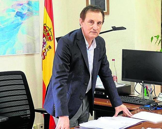 Ángel Jiménez, director provincial del Servicio Público de Empleo Estatal (SEPE).