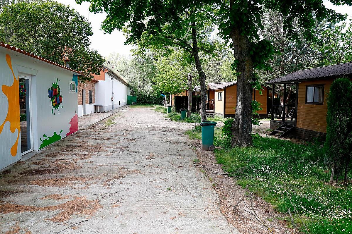 Imagen de un camping.