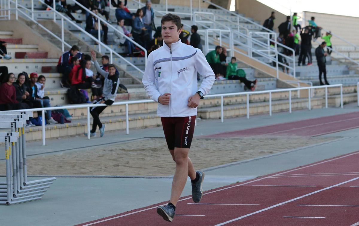 David Requejo, atleta del Caja Rural-Atlético Salamanca.