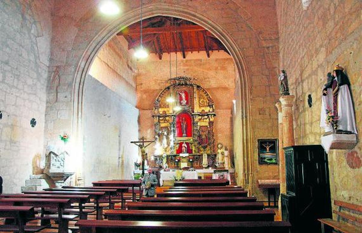 Vista de la Parroquia de Aldeanueva de Figueroa.