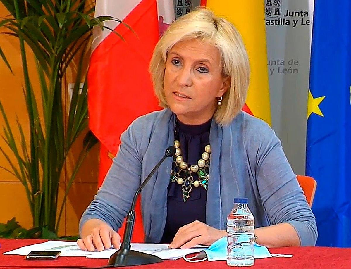 Verónica Casado, consejera de Sanidad de la Junta de Castilla y León