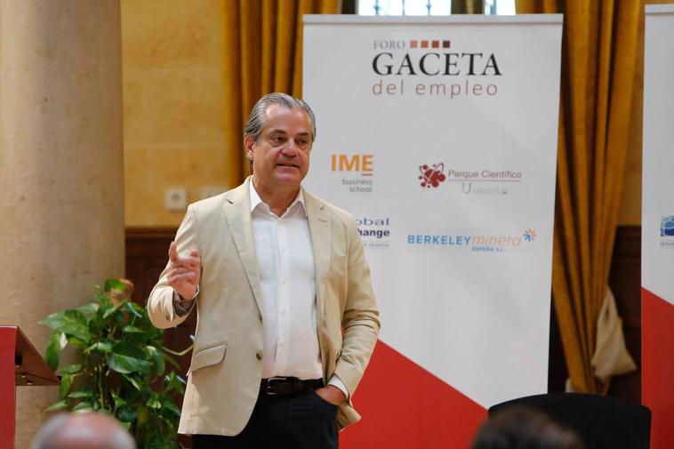 Marcos de Quinto, durante su participación en el Foro GACETA el pasado año.