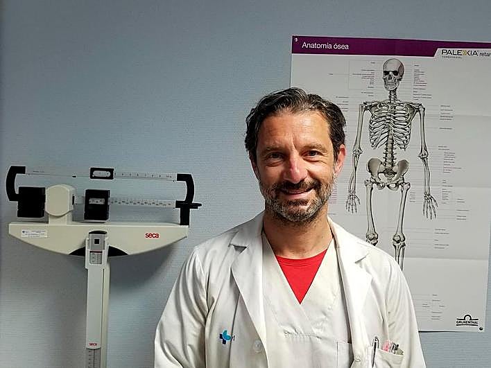 Pablo Baz es médico en el Centro de Salud de Ciudad Rodrigo.
