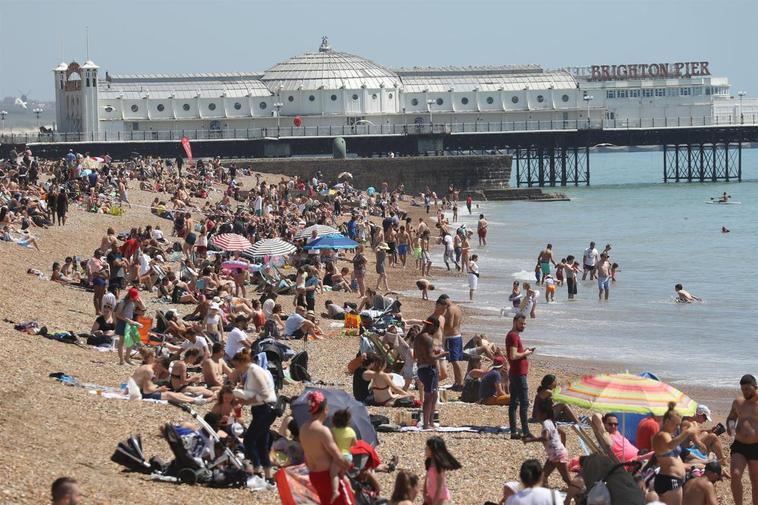 Playa de Brighton.