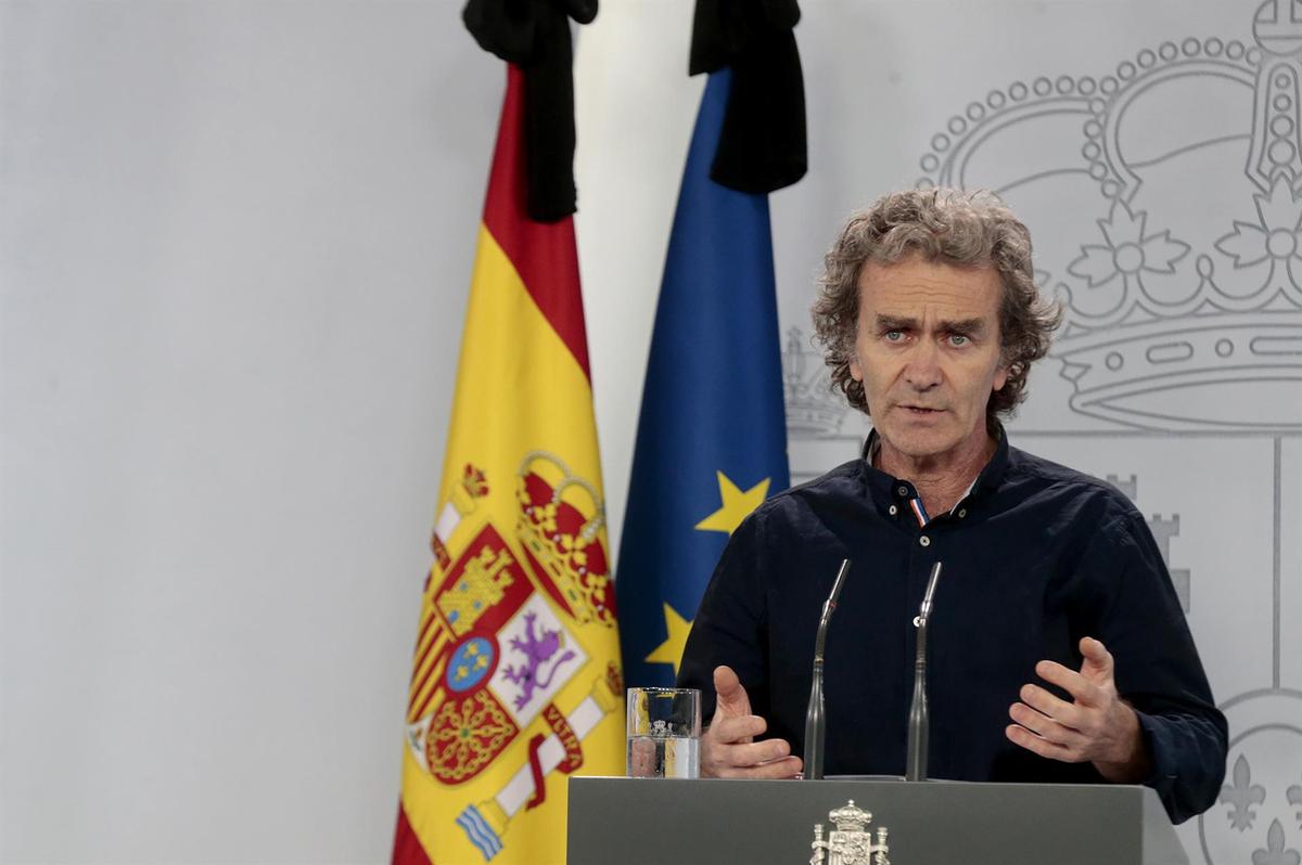 El director del Centro de Coordinación de Alertas y Emergencias Sanitarias, Fernando Simón.