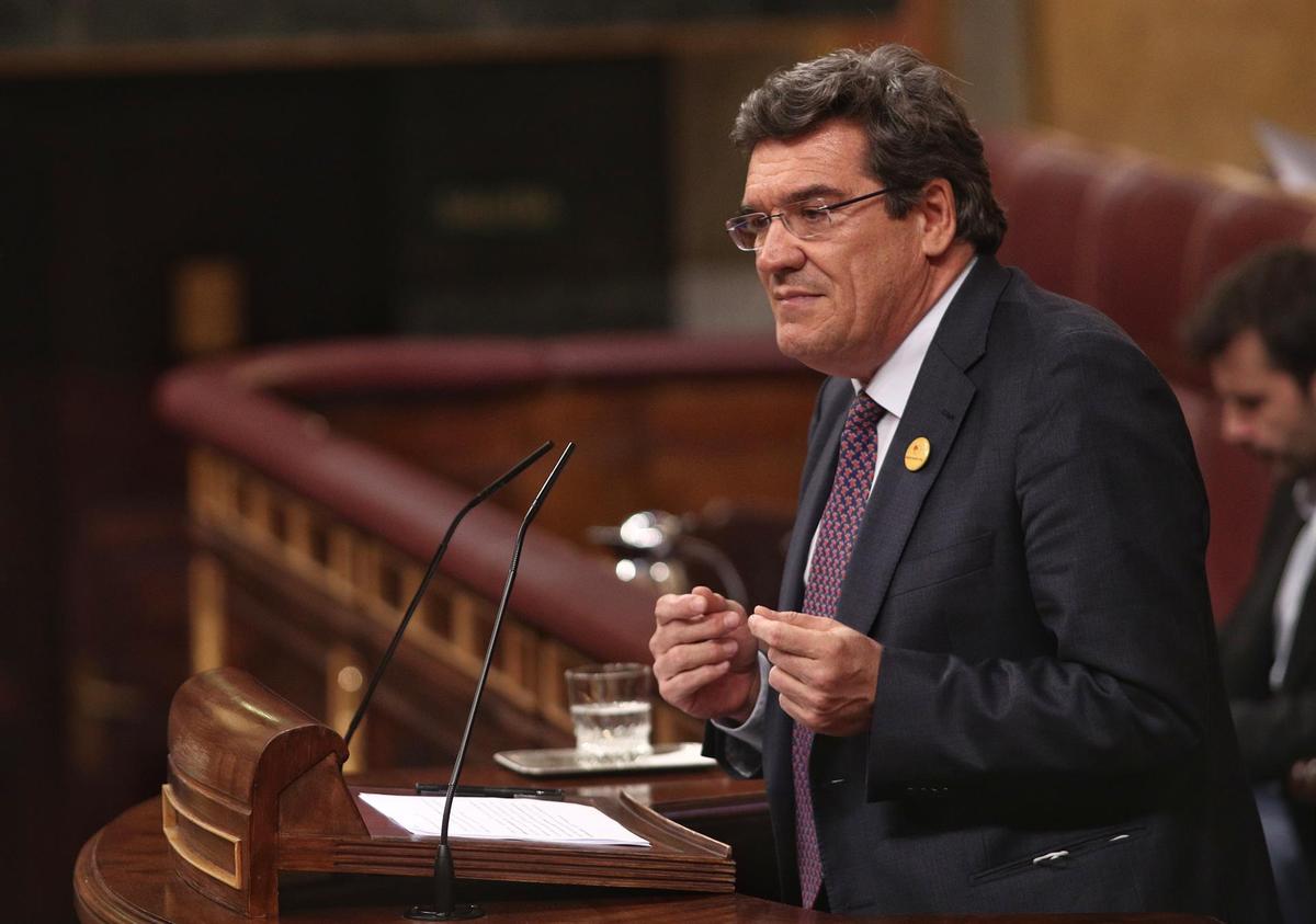 El Ministro de Inclusión, Seguridad Social y Migraciones, José Luis Escrivá.