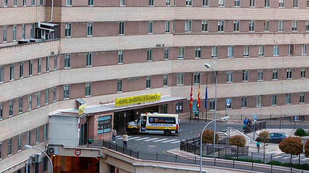 Vista del Hospital Clínico de Salamanca.