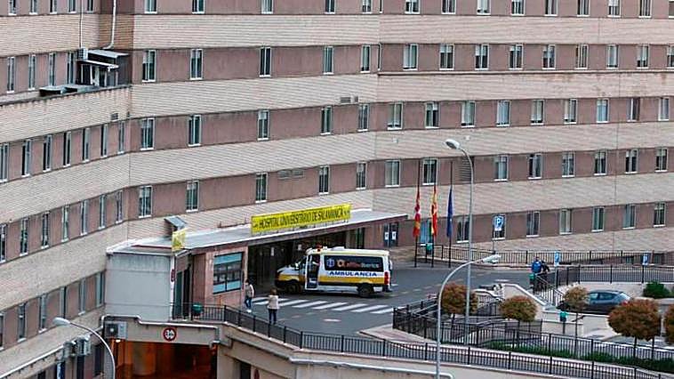 Vista del Hospital Clínico de Salamanca.