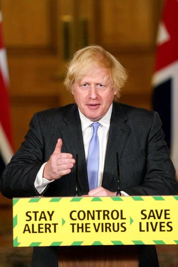 El primer ministro británico, Boris Johnson.