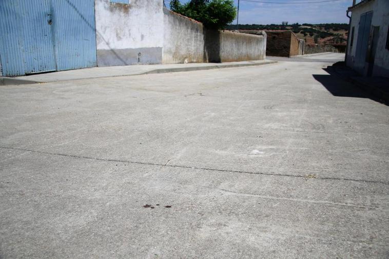 Calle la Iglesia de Vecinos en la que se produjeron los hechos.