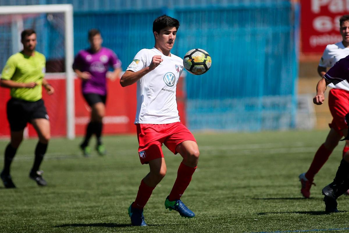 Visus, en un partido con el Santa Marta de División de Honor en 2017.