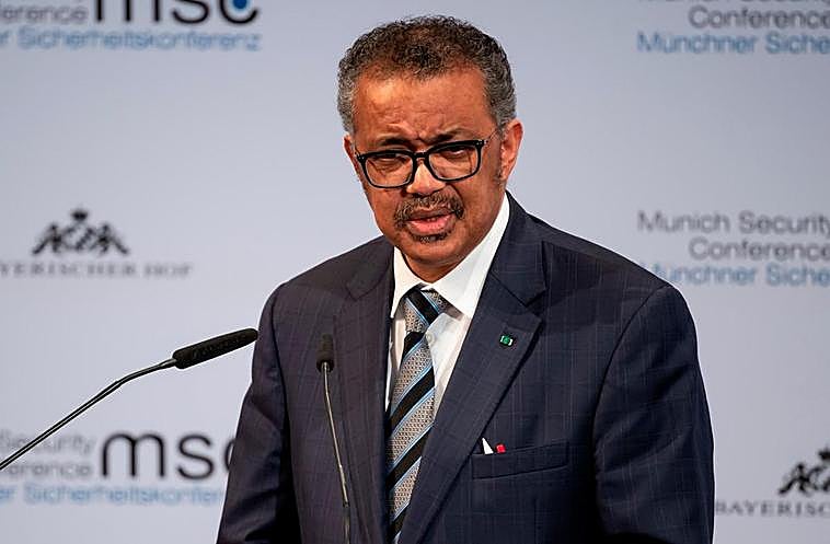 Tedros Adhanom Ghebreyesus, director general de la OMS.