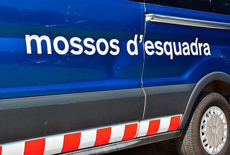 Vehículo de Mossos d’Esquadra.