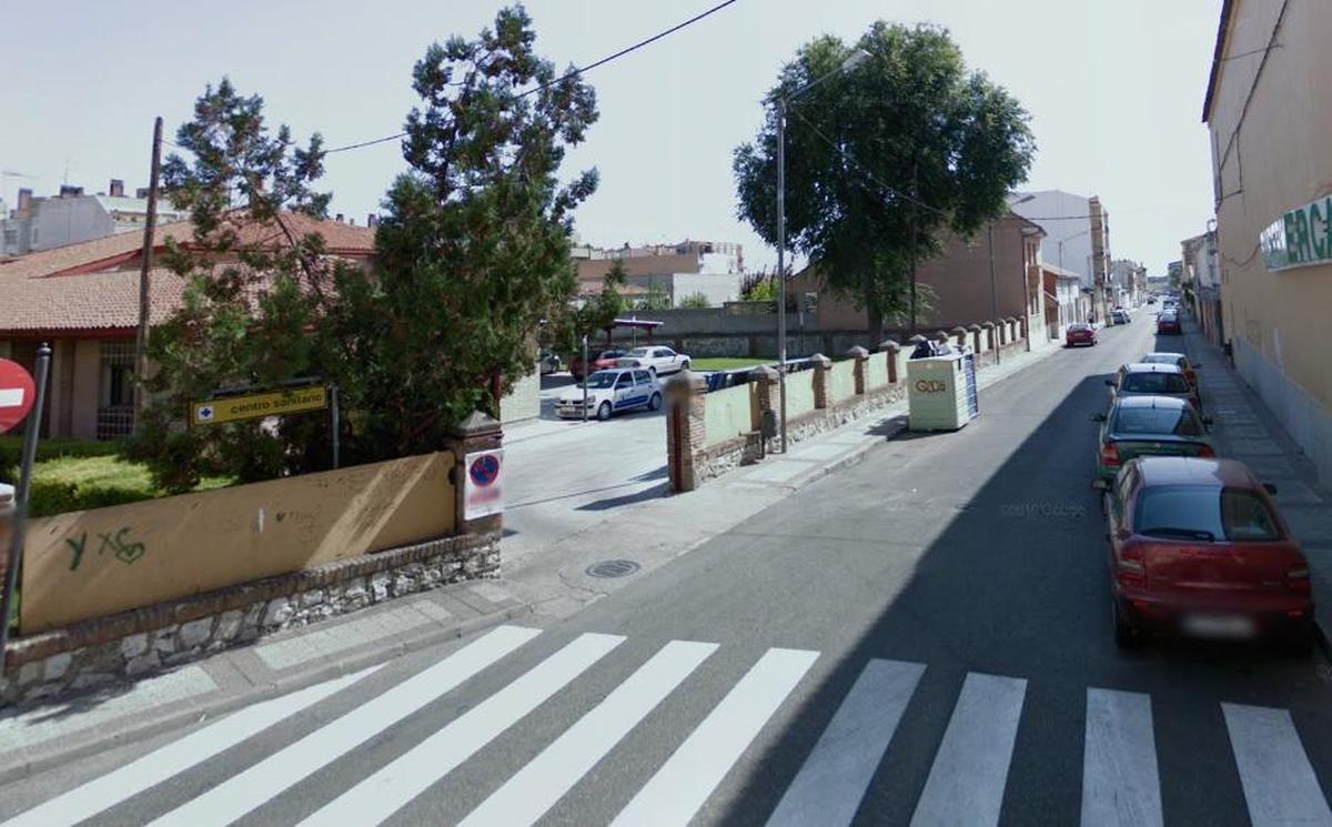 Vista del centro de salud de Íscar (Valladolid).