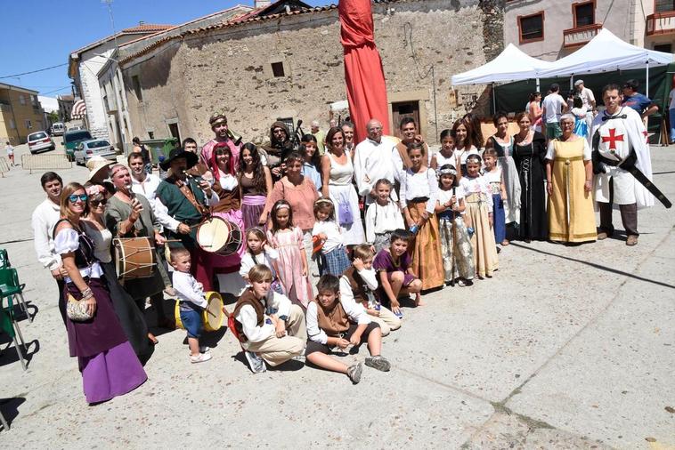 Celebración del IX Feudal de Hinojosa durante el verano pasado.