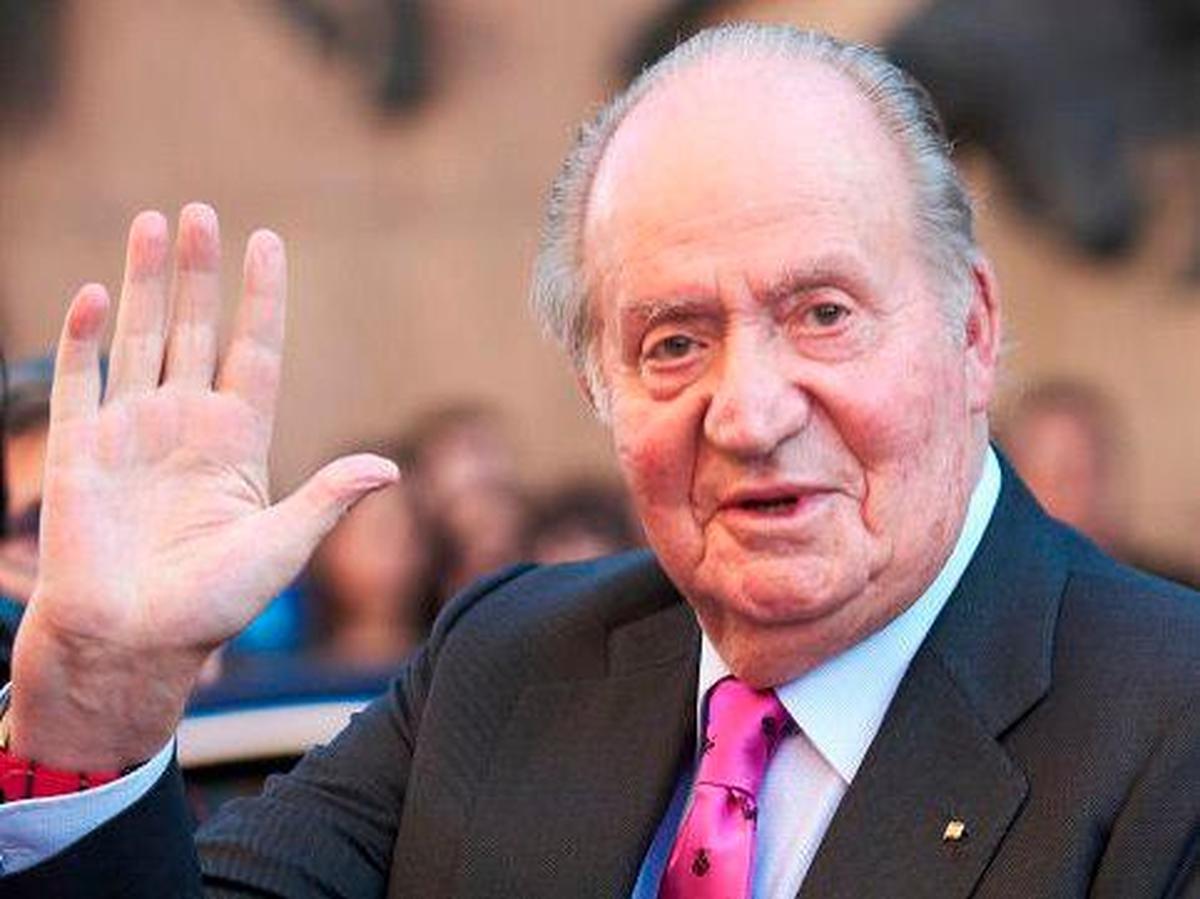 El rey emérito don Juan Carlos