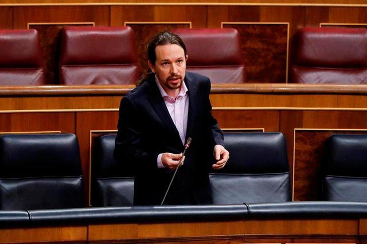 El líder de Unidas Podemos y vicepresidente segundo del Gobierno, Pablo Iglesias