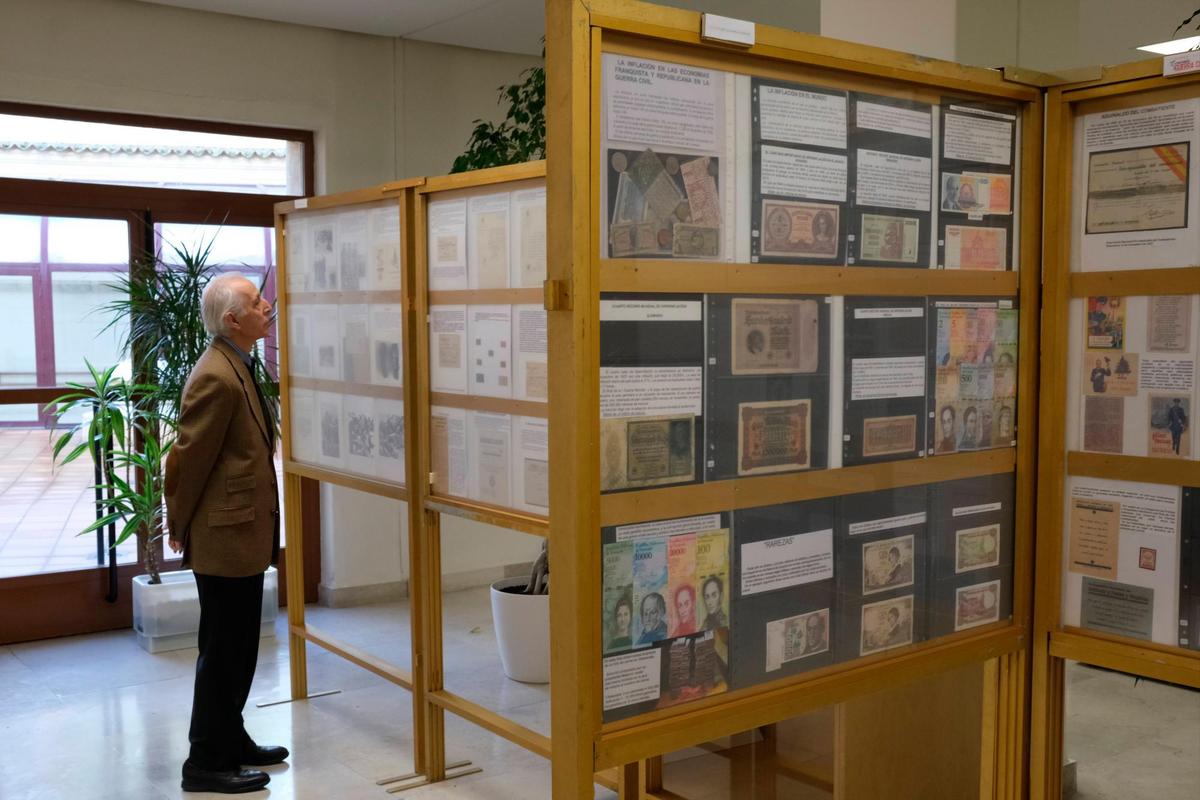 Exposición Economía y Guerra Civil en el Archivo Provincial.