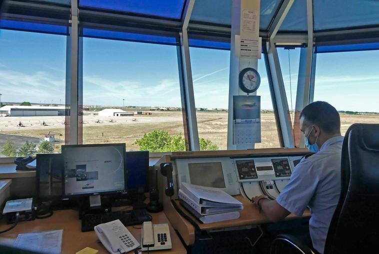 Vista desde la torre de control militar de Matacán