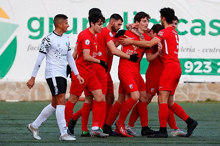 Jugadores del Santa Marta en la pasada pretemporada.