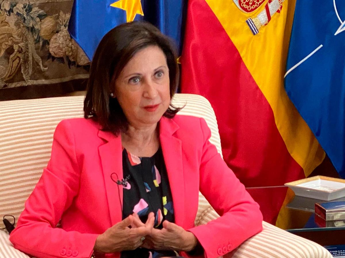 La ministra de Defensa, Margarita Robles.