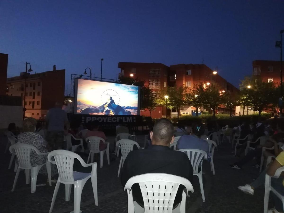 El cine de verano se ha proyectado en tres zonas diferentes.