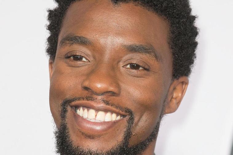 El actor Chadwick Boseman.