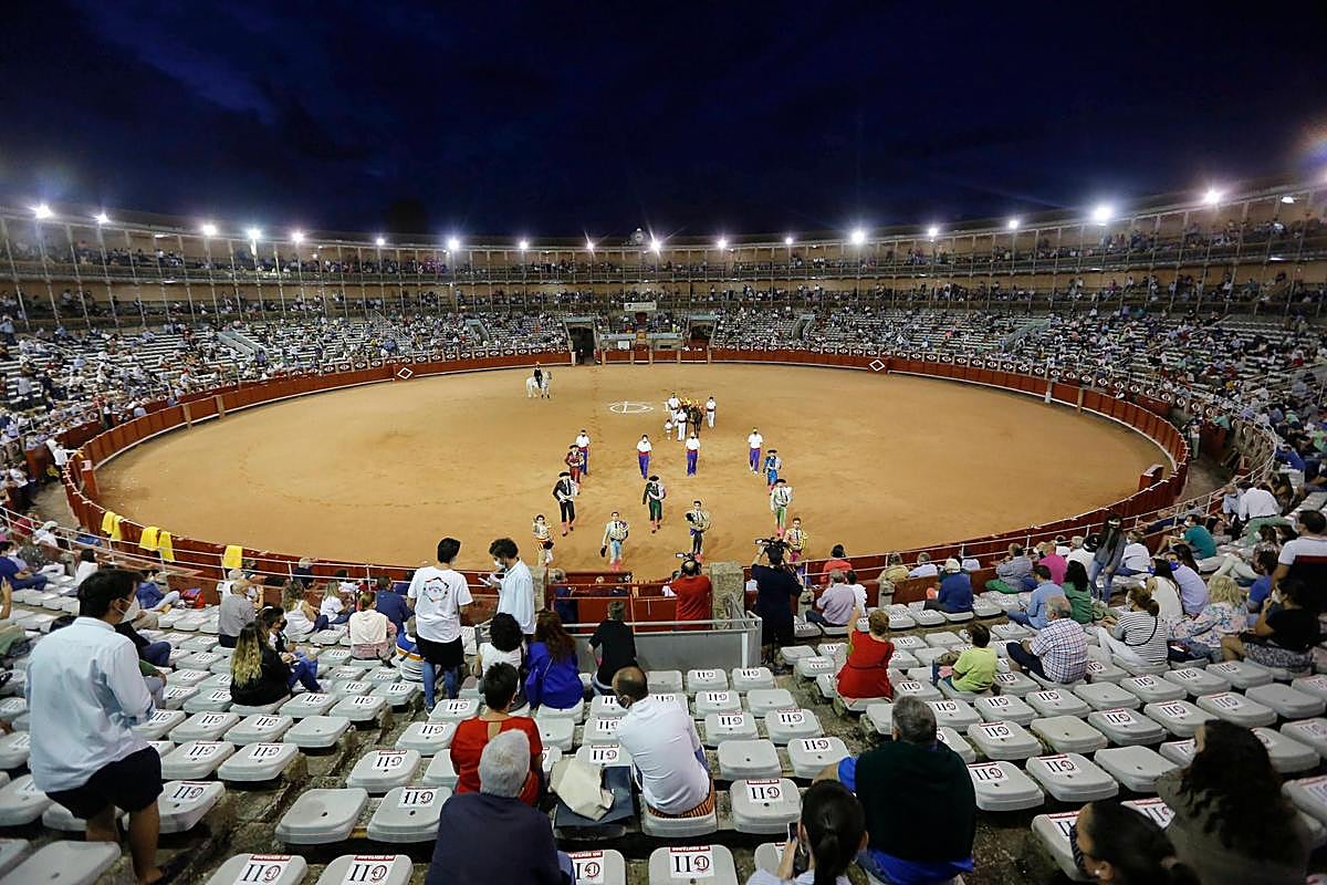 Imagen de una de las novilladas del ‘Destino La Glorieta’.